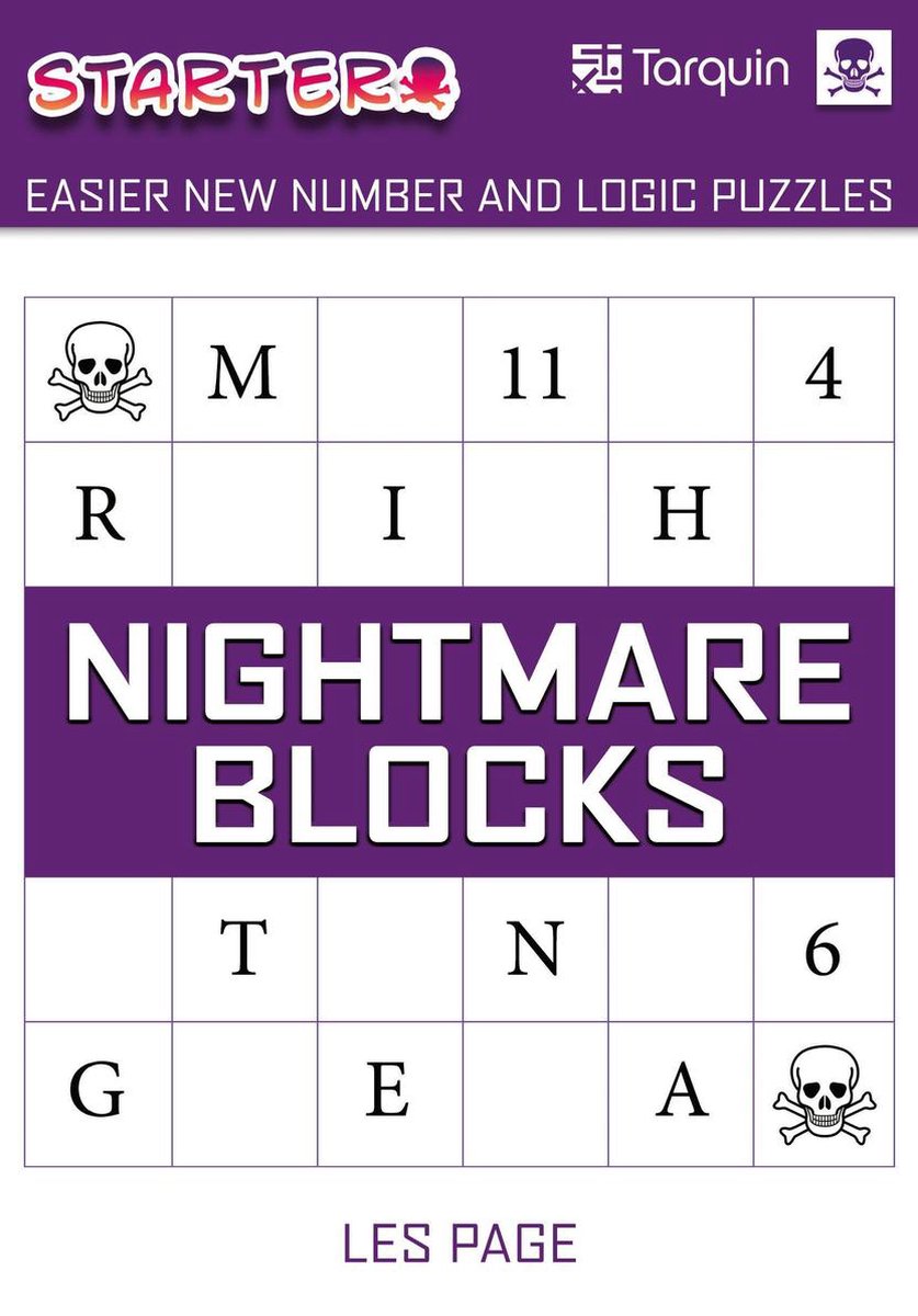 New number and logic puzzles - nightmare blocks