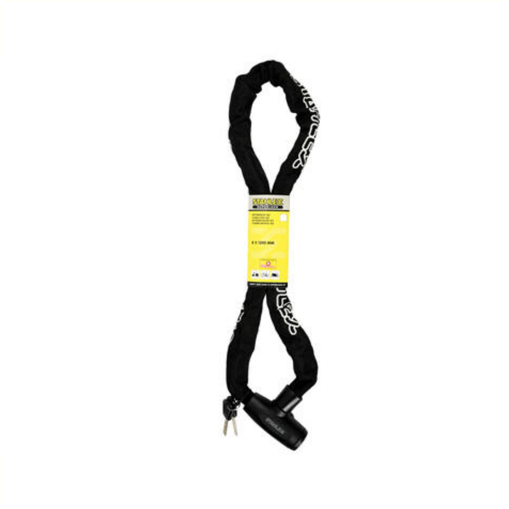 Stahlex Chain Lock 163 Black, 8x1200 mm