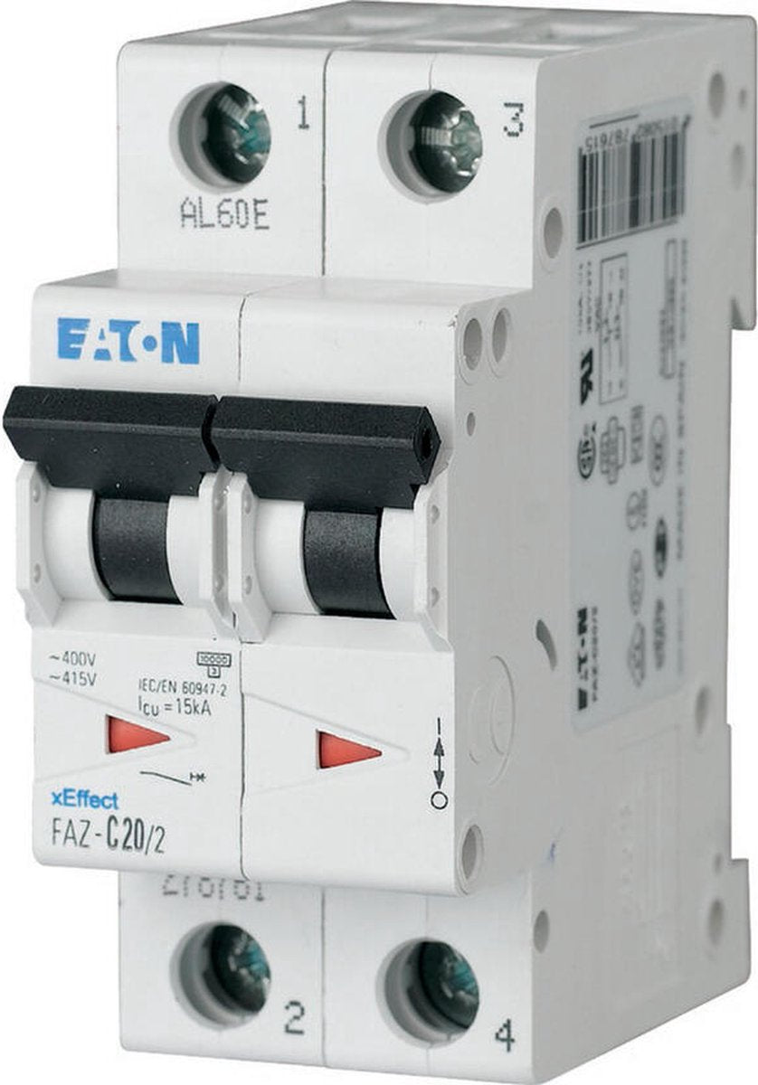 Interruttore automatico Eaton Industries Faz - 278734 - e32wv