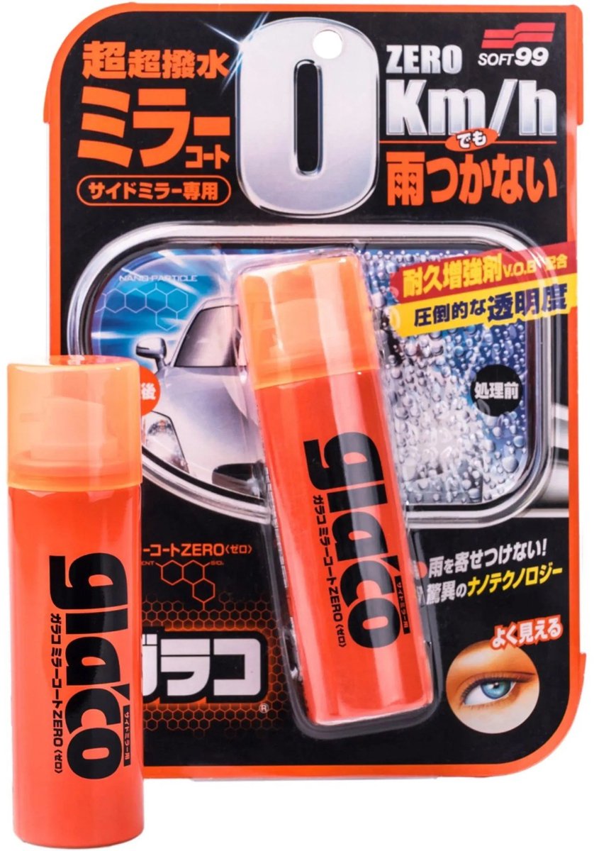 Soft99 Glaco Mirror Coat Zero Spray - X-Rain Repellente 40ml