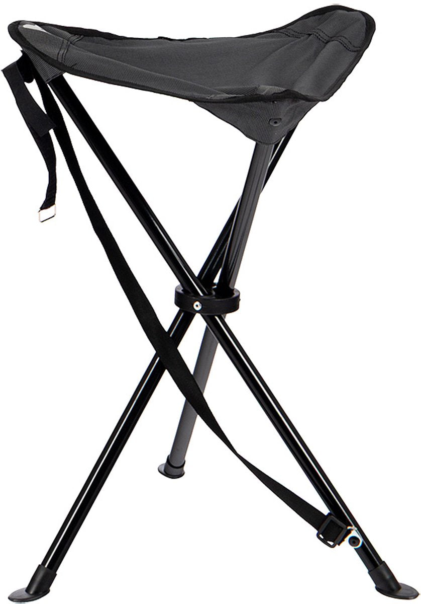 Bo-camp - 3-poots krukje - deluxe - antraciet - 55 cm