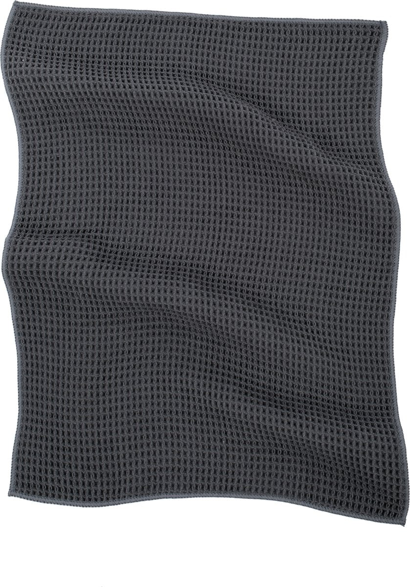 Asciugatutto da cucina Tiseco Essential, microfibra 40x60 cm, set 2, grigio scuro