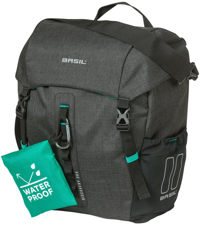 Basil Discovery 365D enkele fietstas M - Lichtgewicht, compact, waterdicht - Zwart