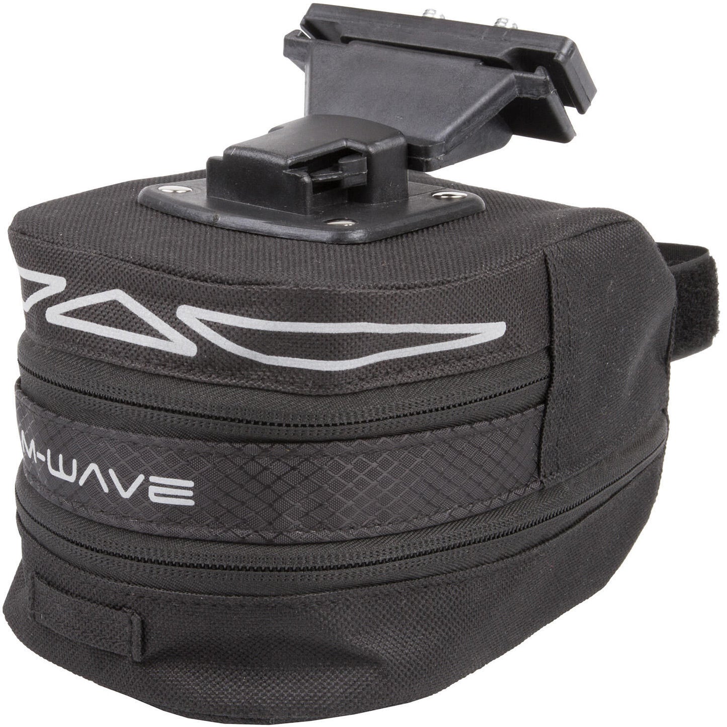 M-Wave Saddle Bag Tilburg m 1 litro de gris negro