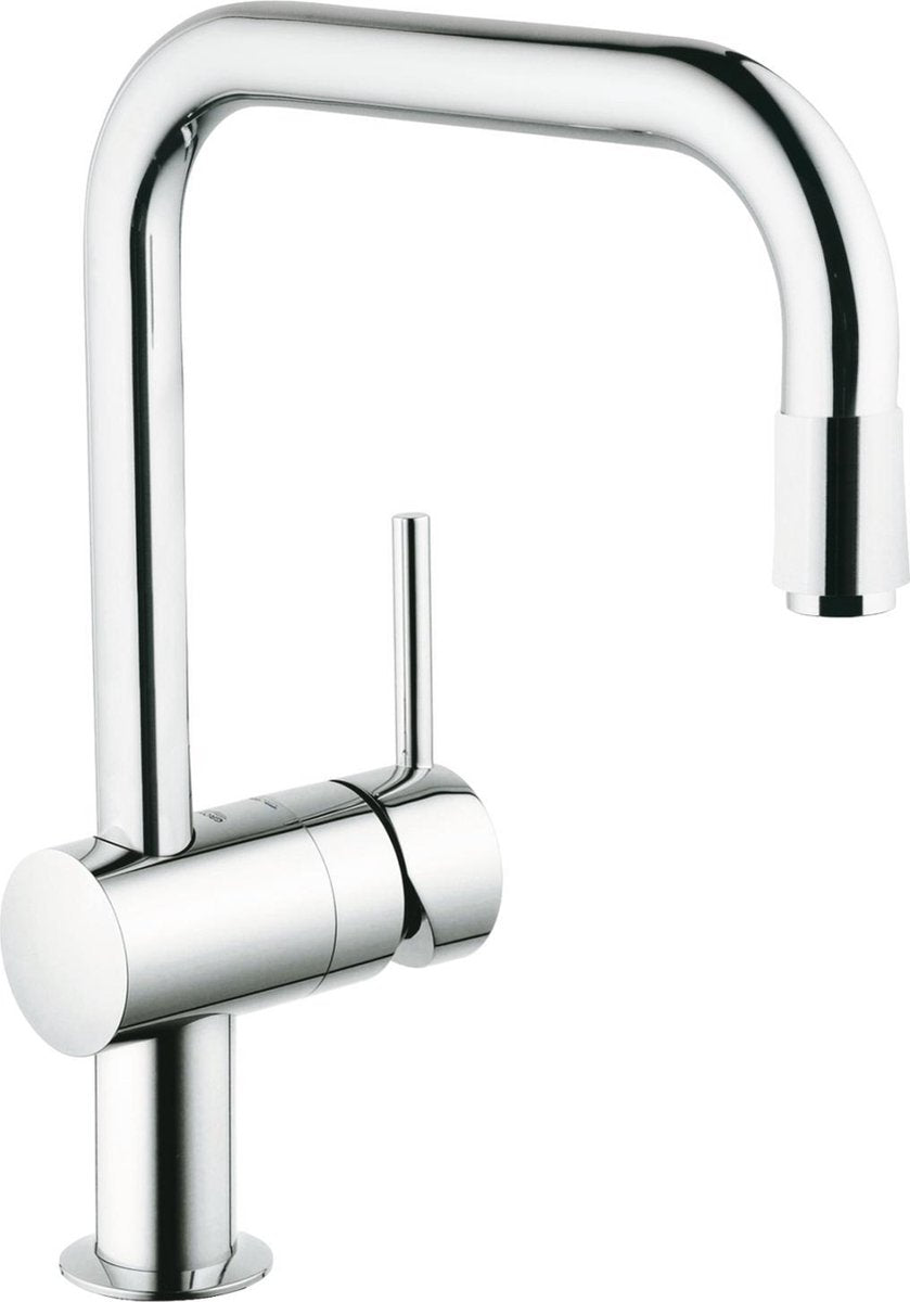 Grohe Minta rubinetto cucina - bocca a U girevole - doccetta estraibile - cromo - 32067000