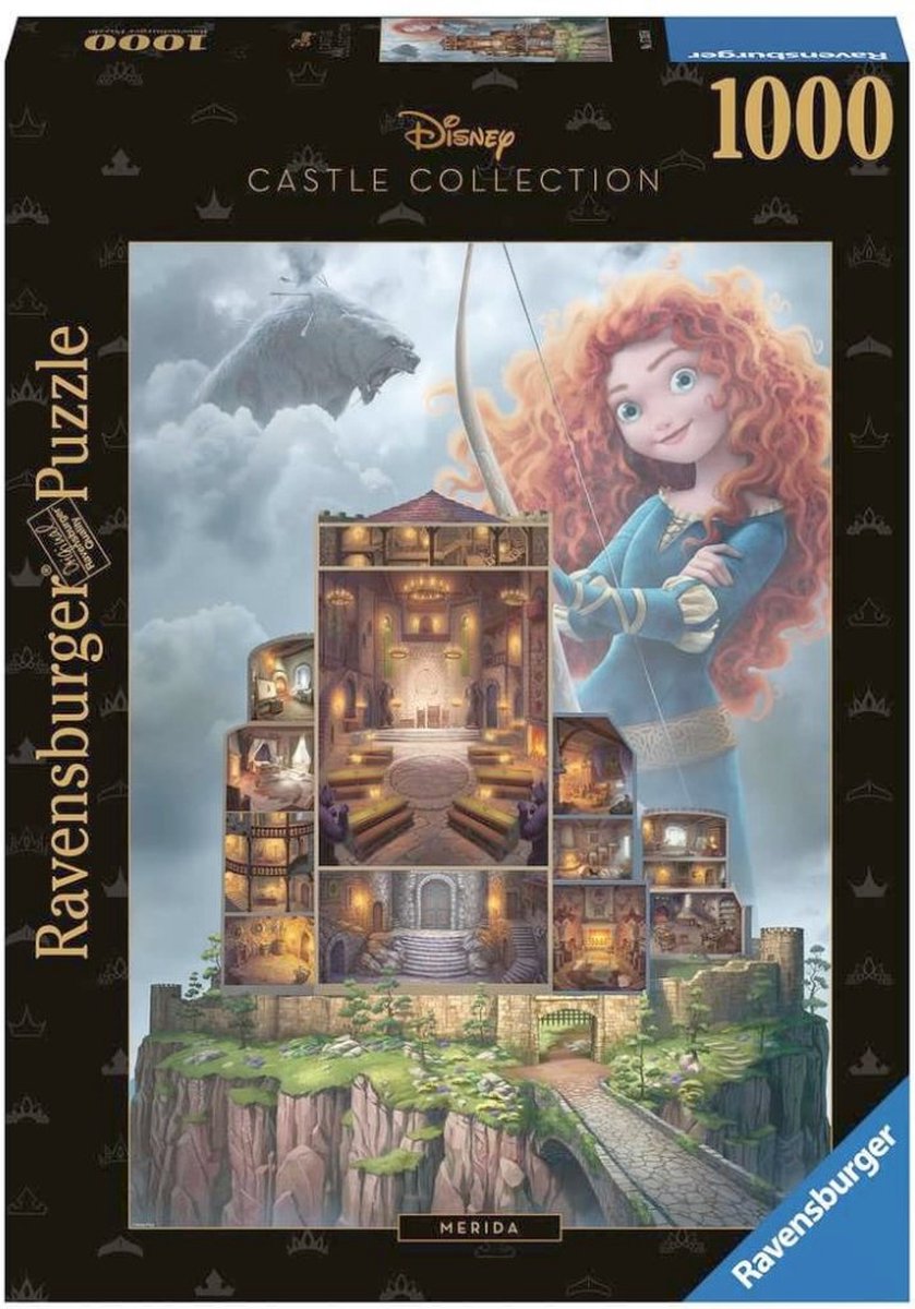 Castelli Ravensburger Merida Jigsaw Puzzle, 1000st.
