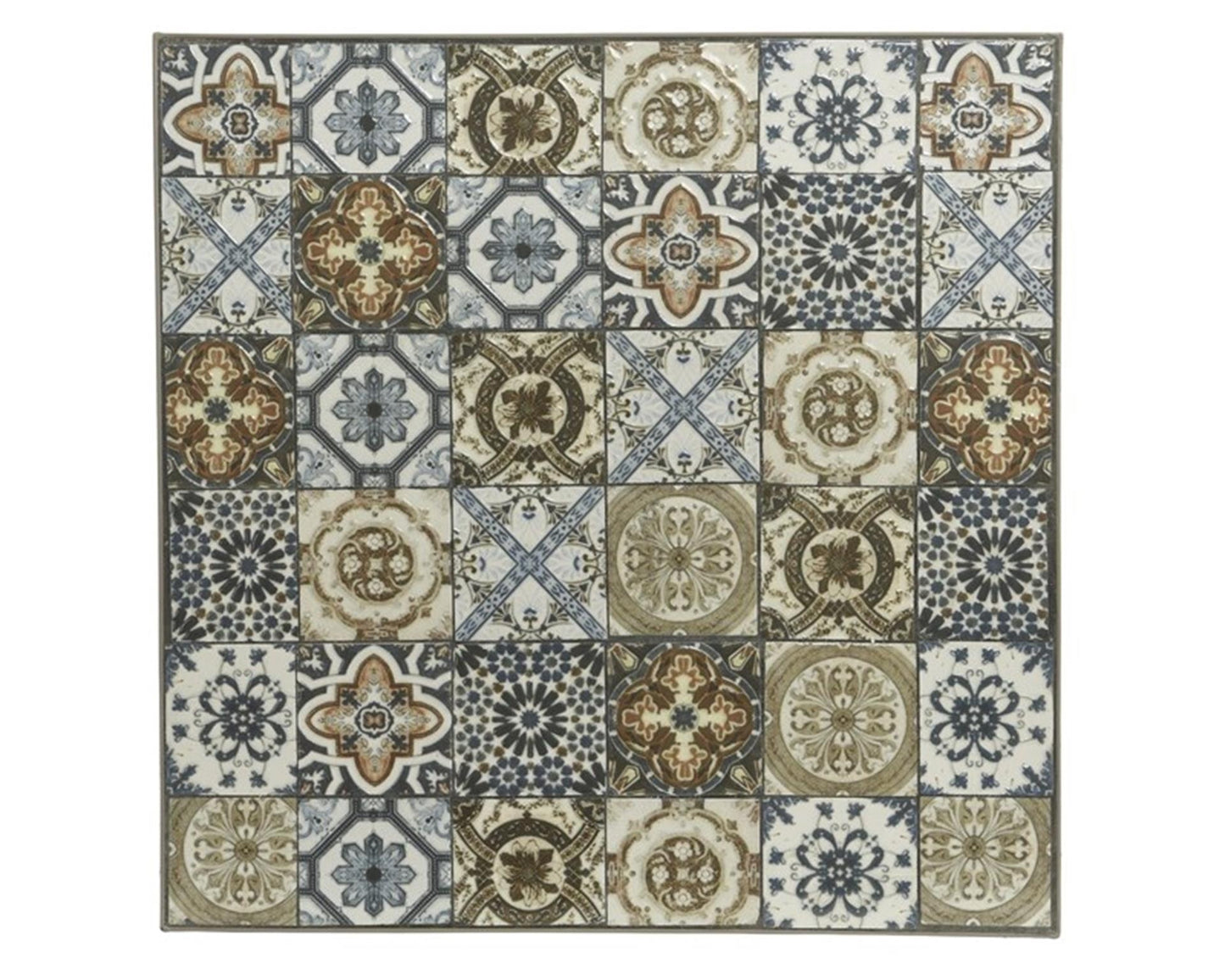 Portabottiglie da esterno Decoris toulouse mosaico tortora