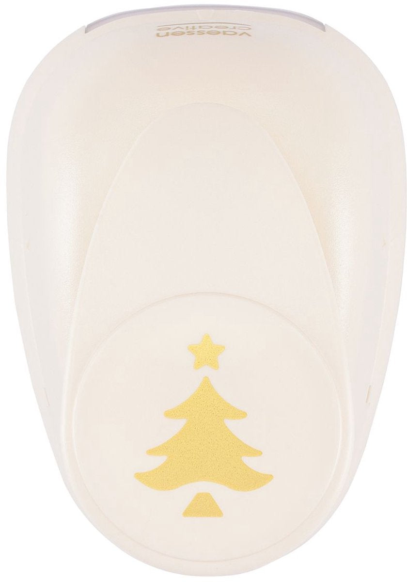 Vaessen creative • perforador de figuras Árbol de Navidad maxi