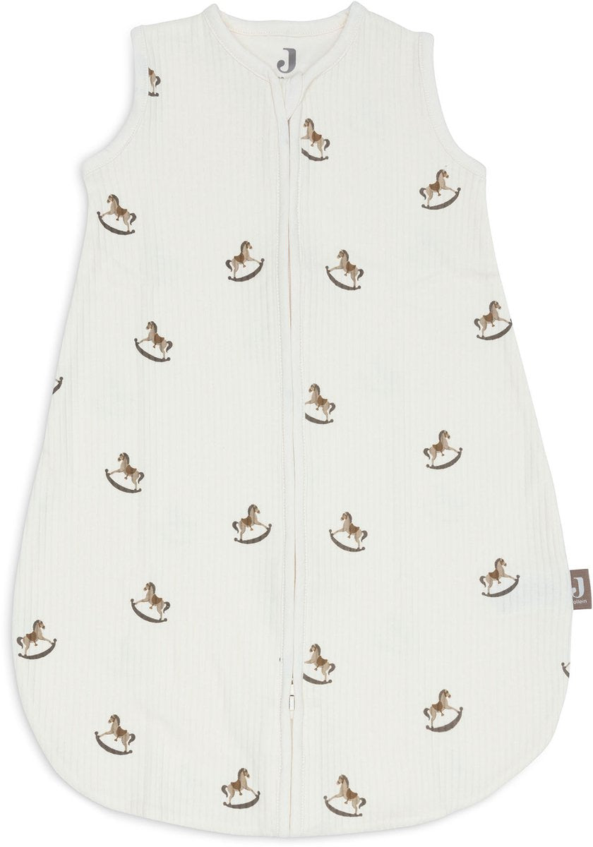 Jollein newborn slaapzak zomer jersey rib 60cm - nostalgic ride - zomerslaapzak