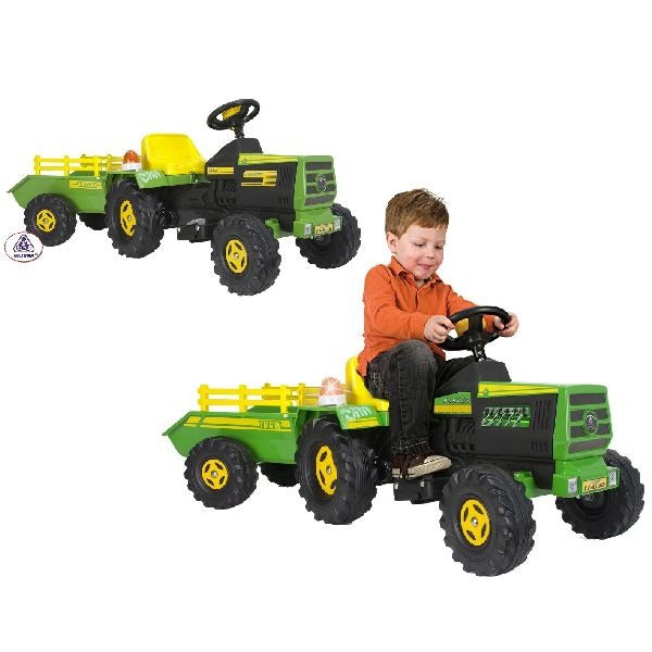 Injusa Basic Electric Children's Tractor 6V verde