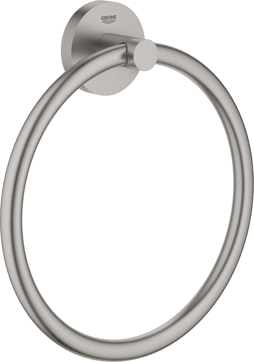 Grohe start wandhouder - supersteel (rvs look)