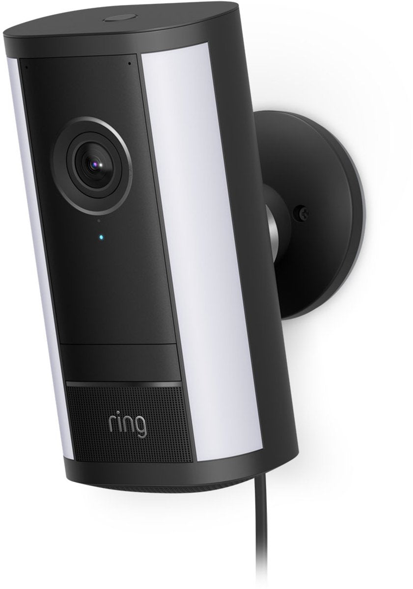 Ring outdoor camera pro (ultima generazione) - plug-in - nera - 4k