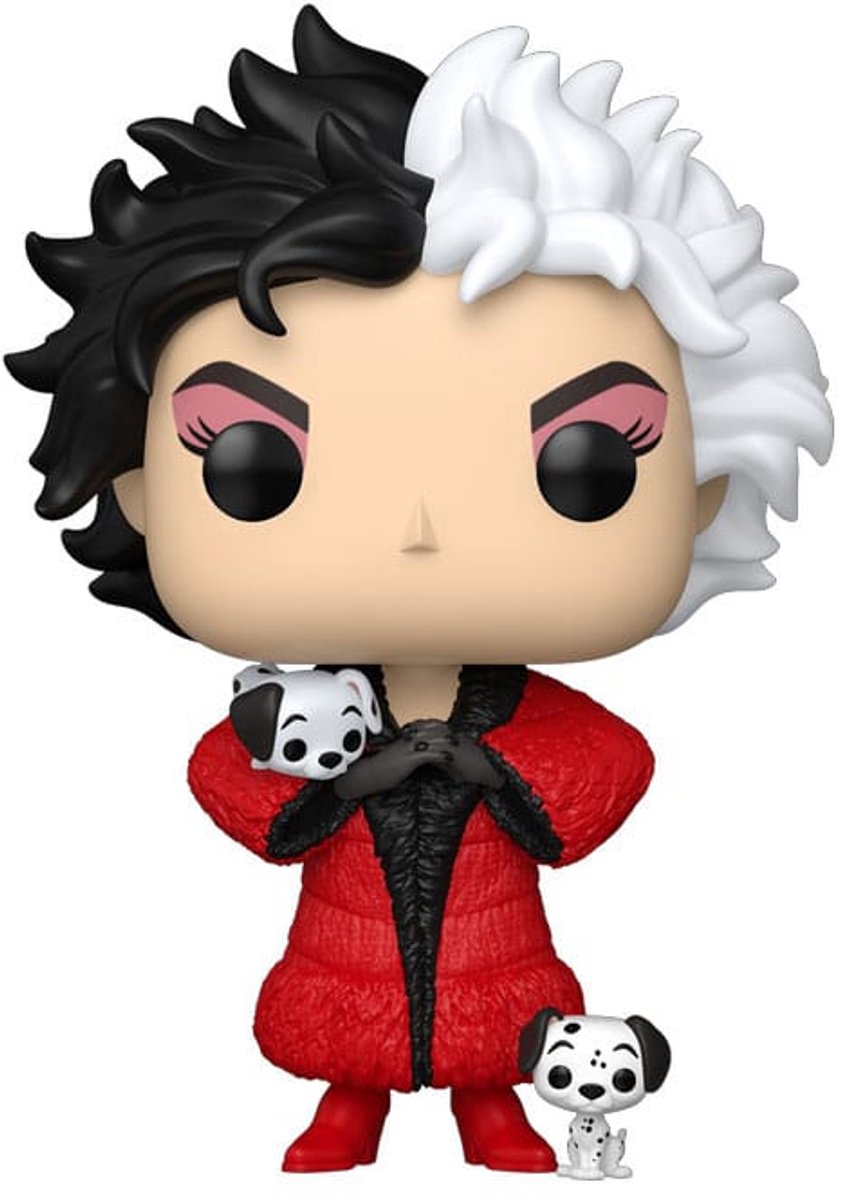 101 dálmatas cruella de vil (1996) figura de vinilo 1662 funko pop unisex! - neutro - estándar