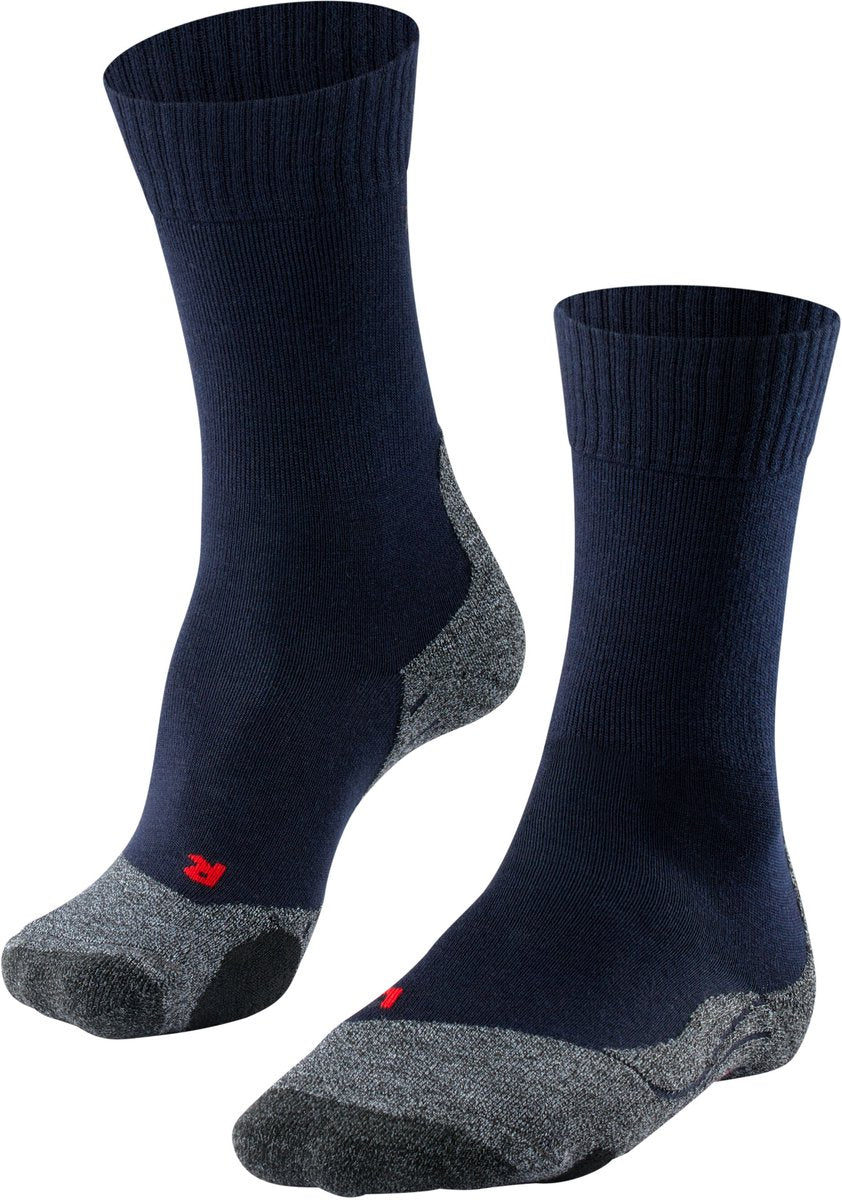 Falke tk2 anti-blaar dik wol functioneel materiaal wandelsokken heren blauw - maat 39-41