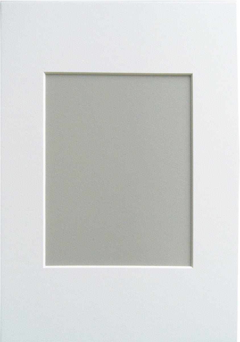 Walther pa041w passe-partout - frameformaat 30x40 cm - formaat afbeelding 20x30 cm - sneeuw wit