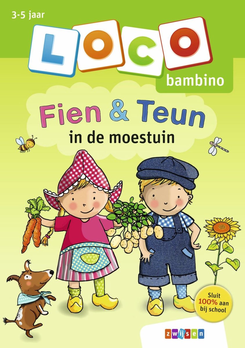 Opuscolo di esercizi di loco Fien e teun nel orto