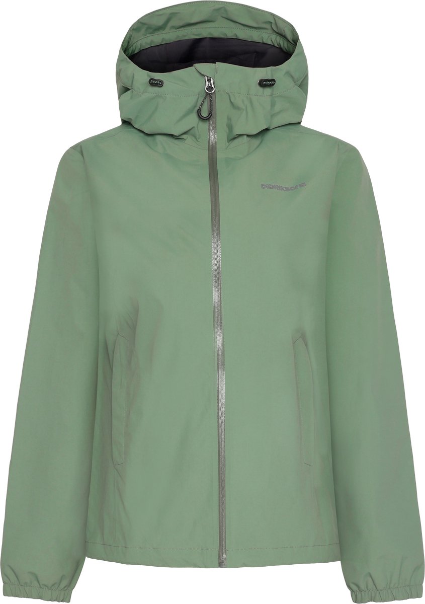 Didriksons varja wns jkt 2 dames outdoorjas - light moss