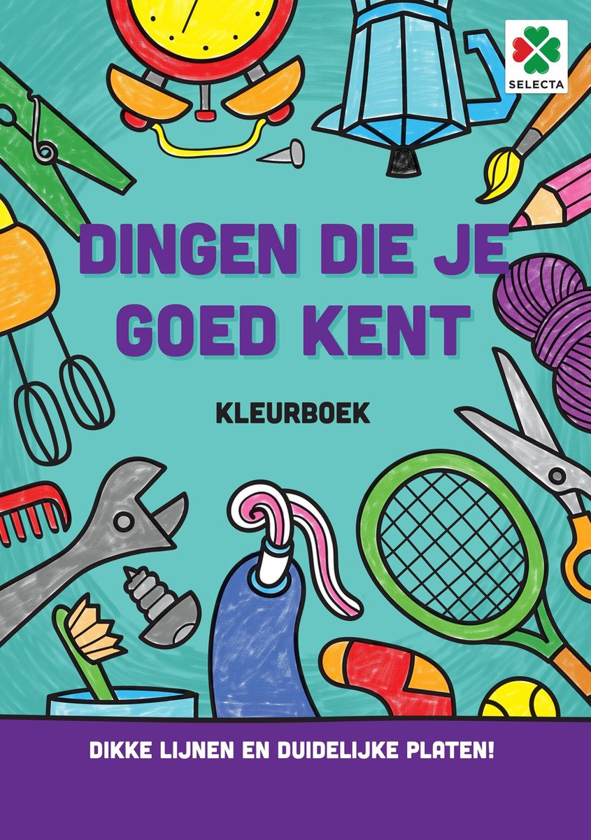 SelectA cose che conosci bene il libro da colorare