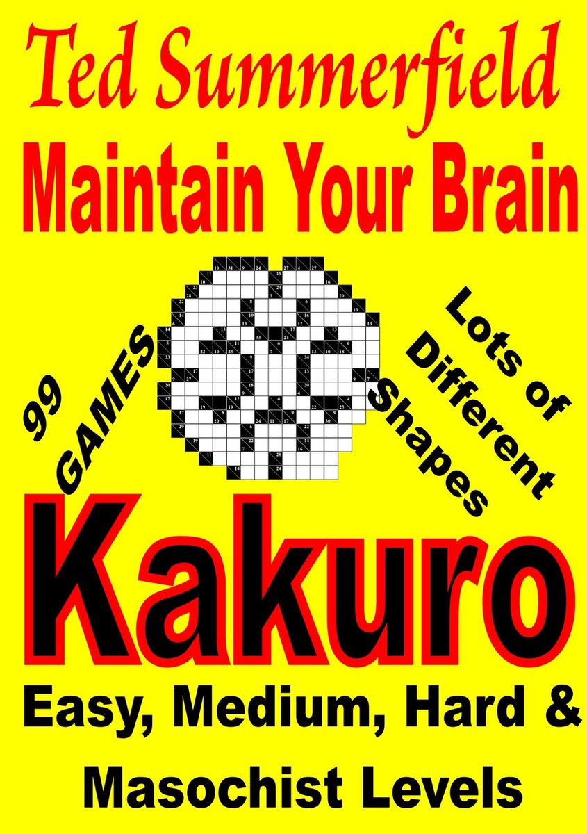 Maintain your brain 20 - maintain your brain kakuro