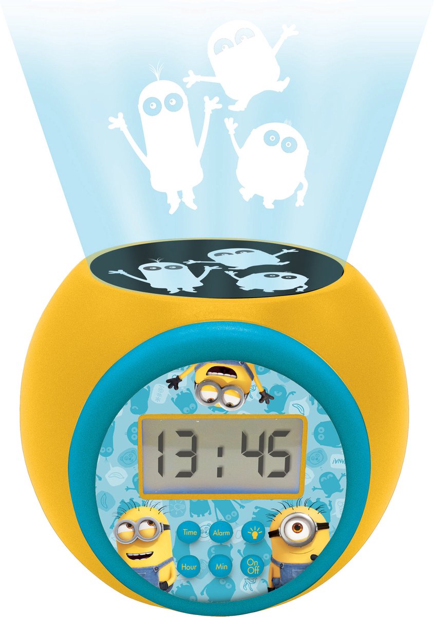 Sveglia con proiettore Lexibook Minions e timer