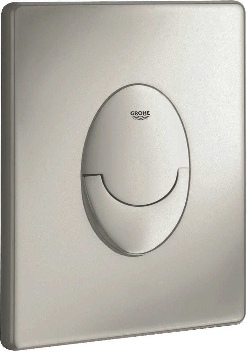 WC Grohe skate air control panel - verticale - doppio scarico - plastica - cromo opaco