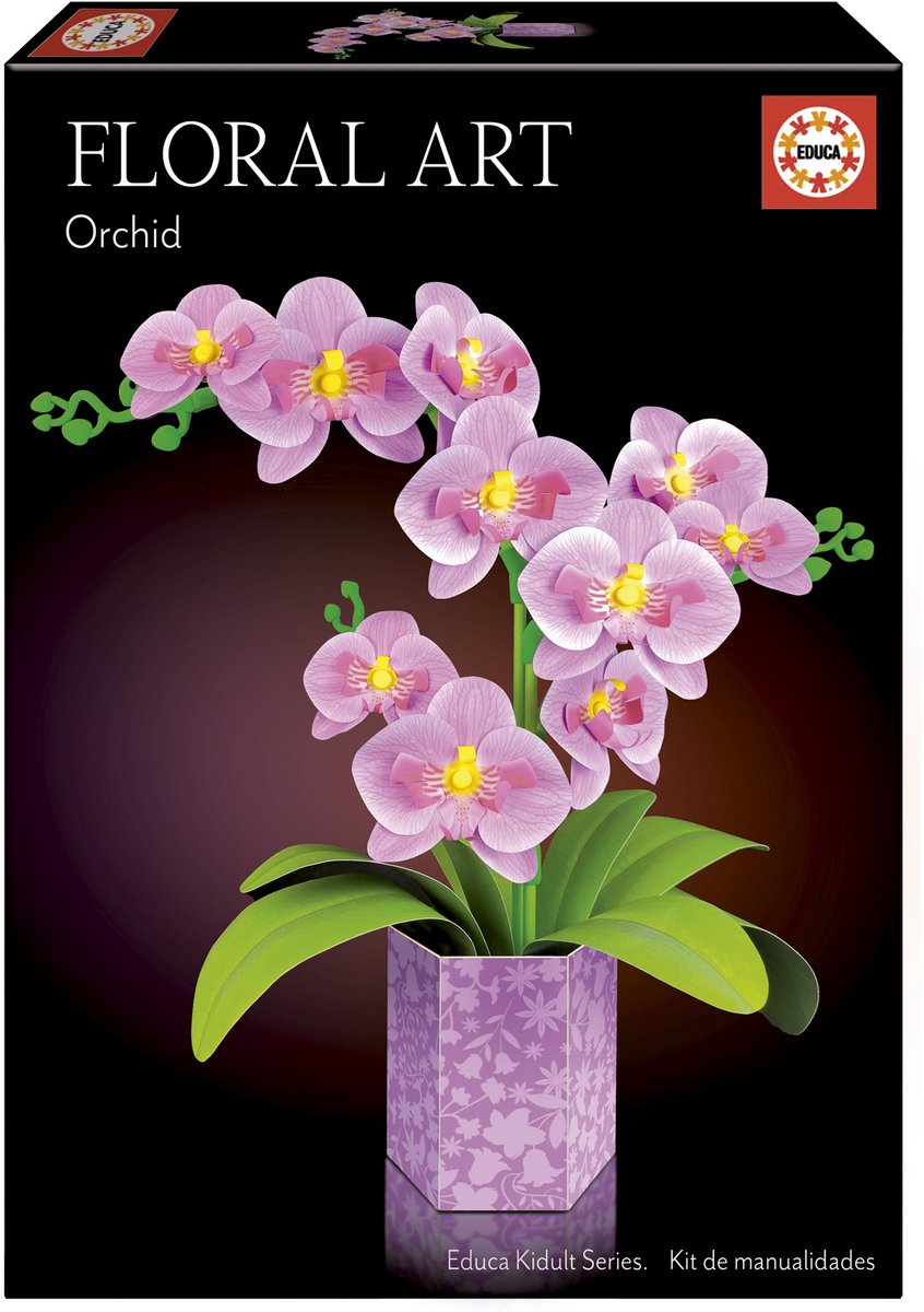 Educa borras educa - floral art orchid
