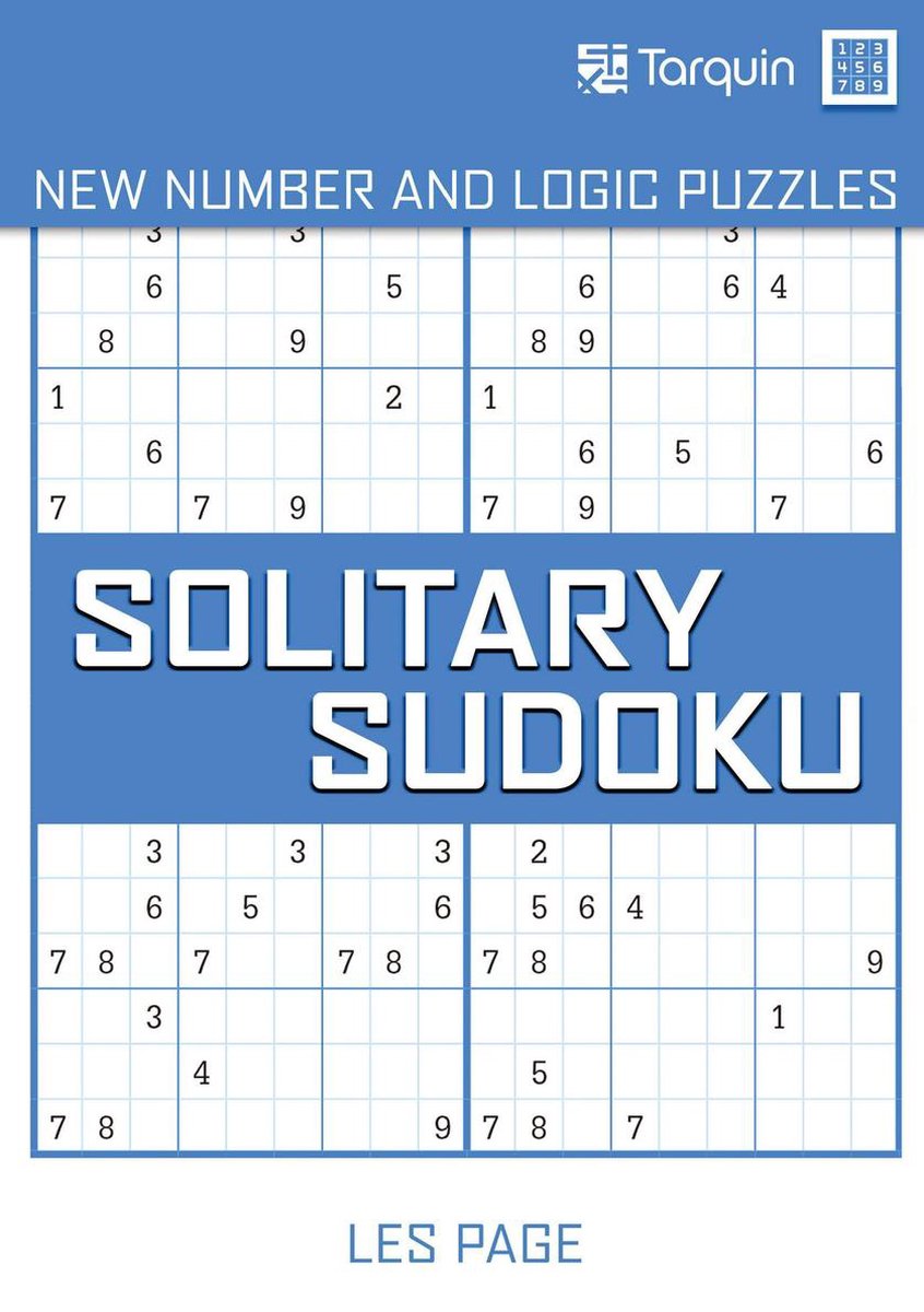 Nuevos acertijos numéricos y lógicos: sudoku solitario