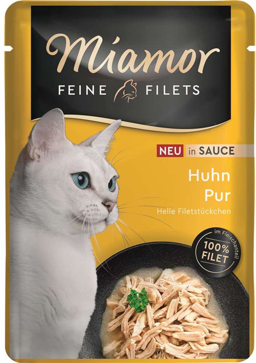 Miamor - filetti pregiati 100g - pollo in salsa