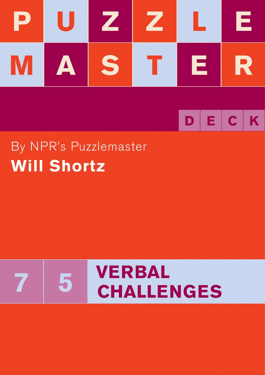 Mazo Puzzlemaster - mazo puzzlemaster: 75 desafíos verbales