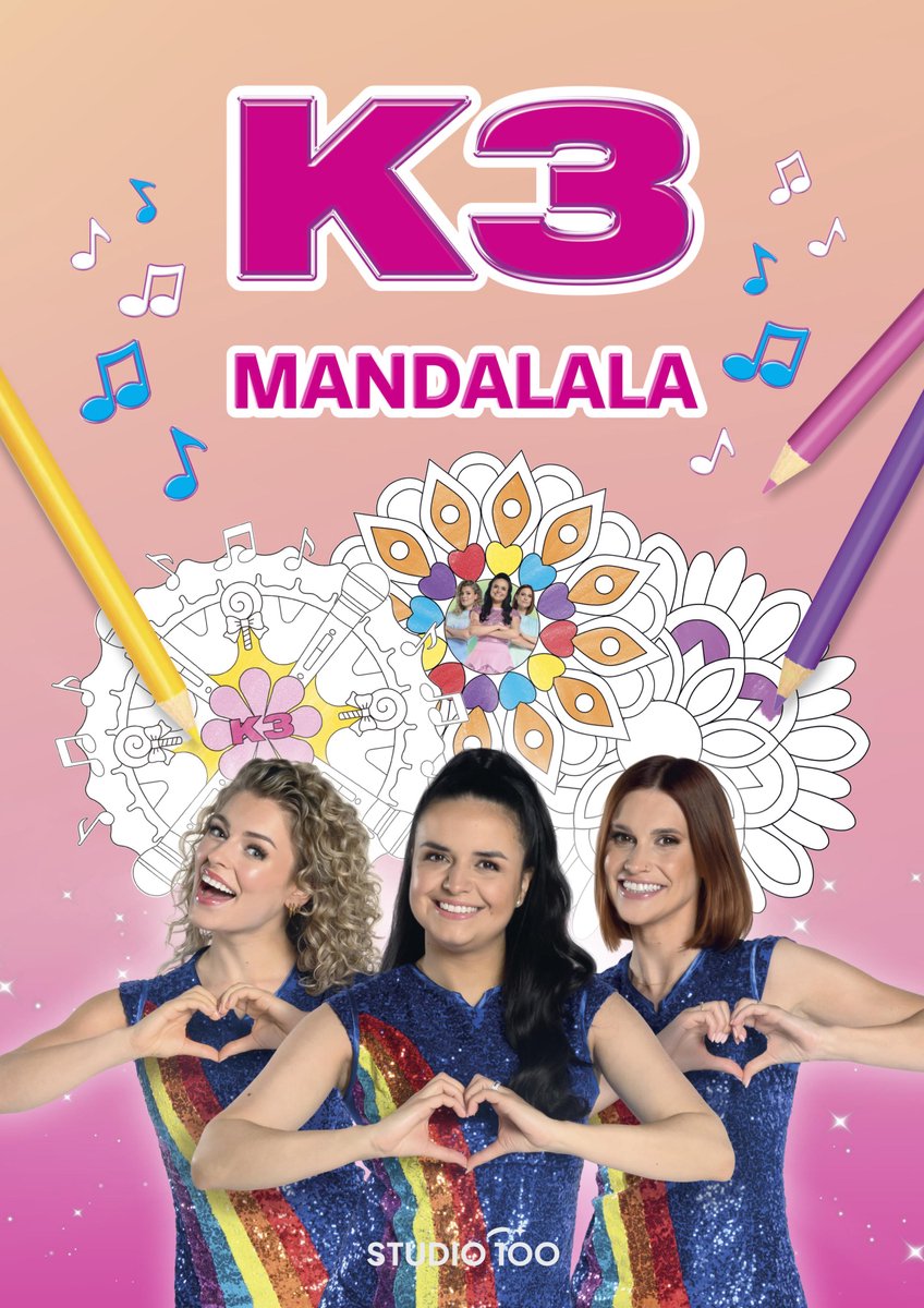 Libro para colorear K3 - mandalalala