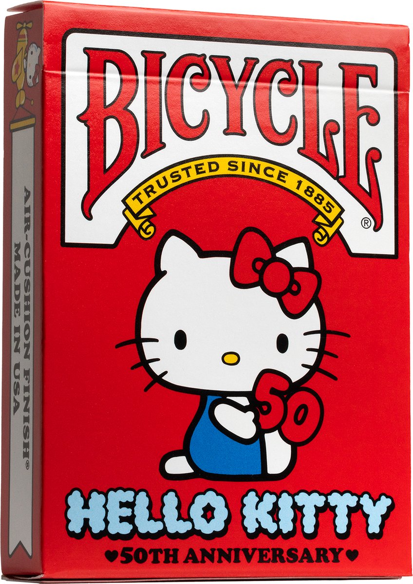 Bicycle hello kitty 50th anniversary - premium speelkaarten - poker - ultimates