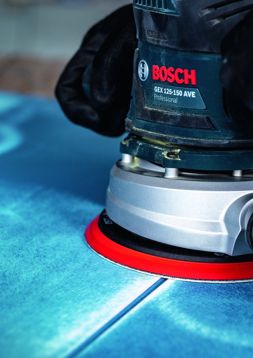 Carta vetrata Bosch 50x expert c470 con 6 fori per eccentrico...