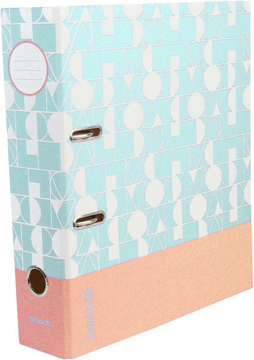 Ancor ordenador liso a4 2r 8cm aqua azul - an-113174-e