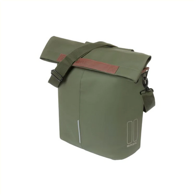 Basil Tas City Shopper VEGAN PELLA | Moss verde