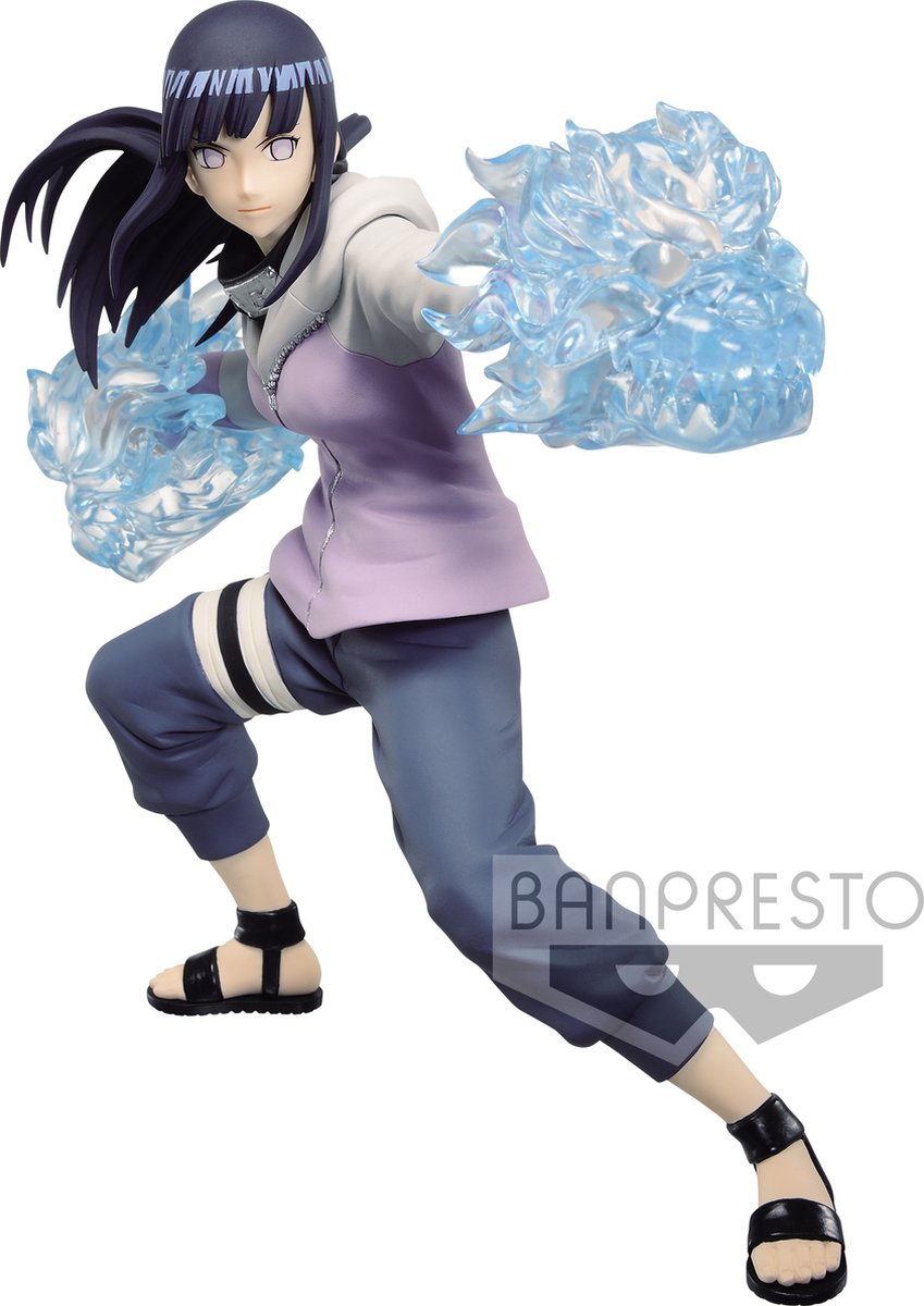 Banpresto co., ltd. naruto shippuden - vibration stars hyûga hinata figuur 16cm