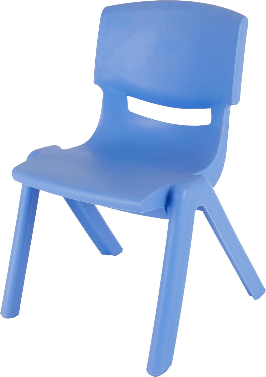 Silla infantil de plástico azul Bieco 04000003