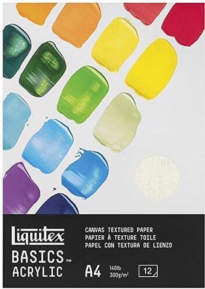 papel acrílico liquitex a4