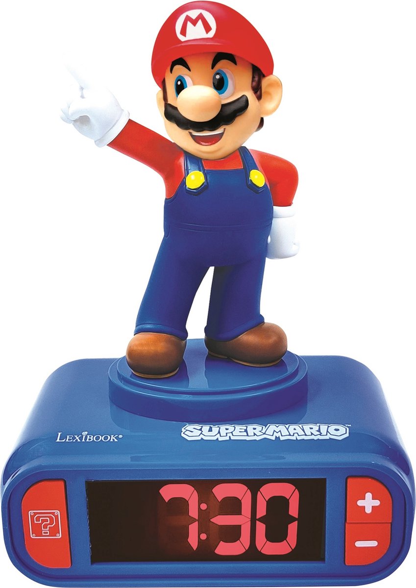 Sveglia Lexibook Super Mario con suoni
