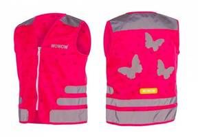Wowow reflexionando más grande wowow chaqueta utilidad talla s rosa