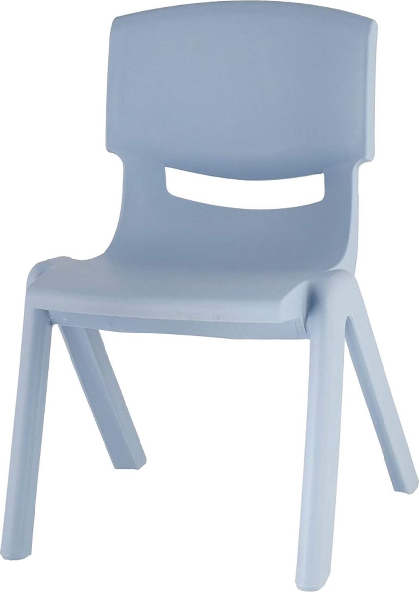Silla infantil bieco de plástico azul tendencia