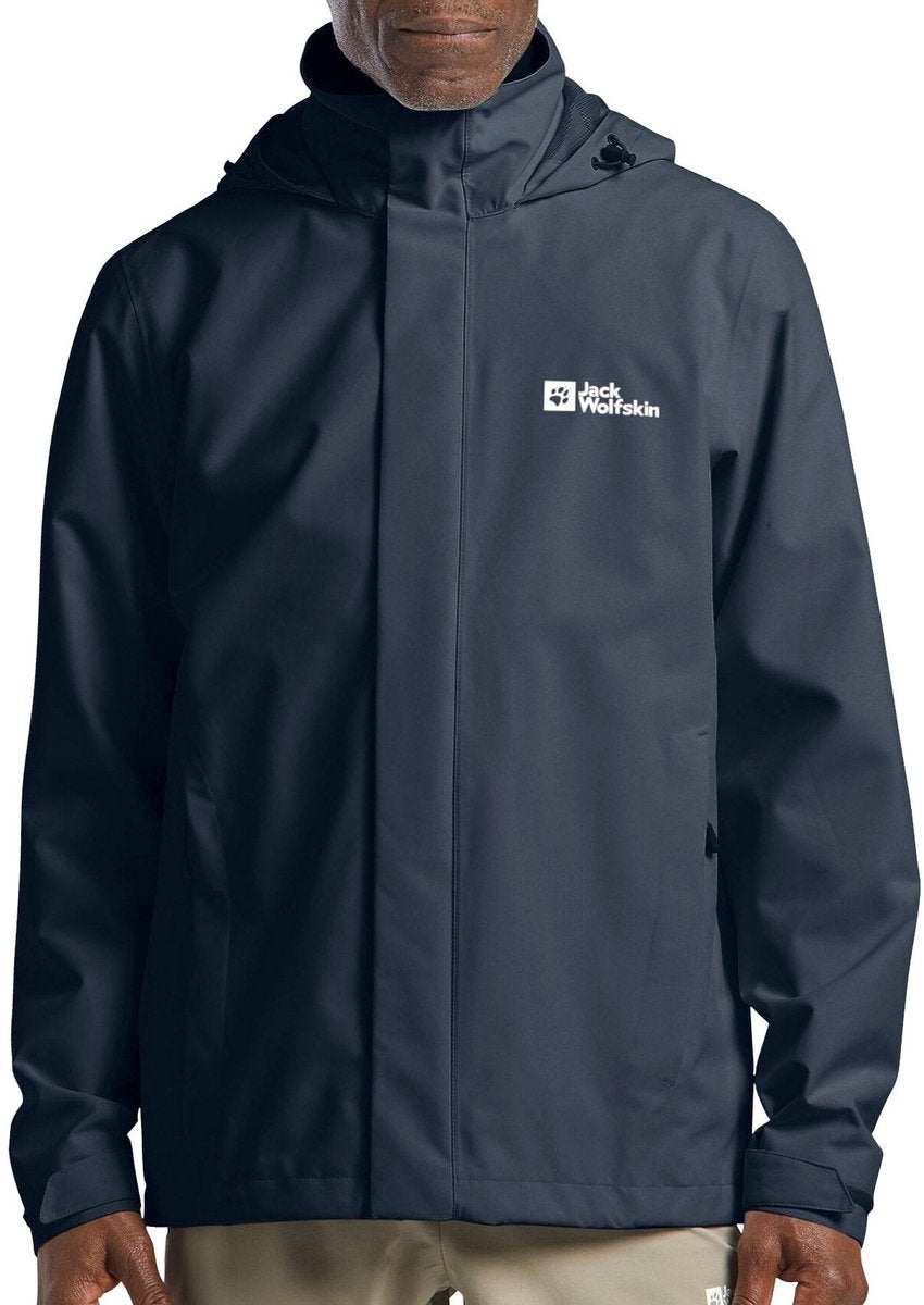 Jack wolfskin trailtime 2l jas heren - maat l