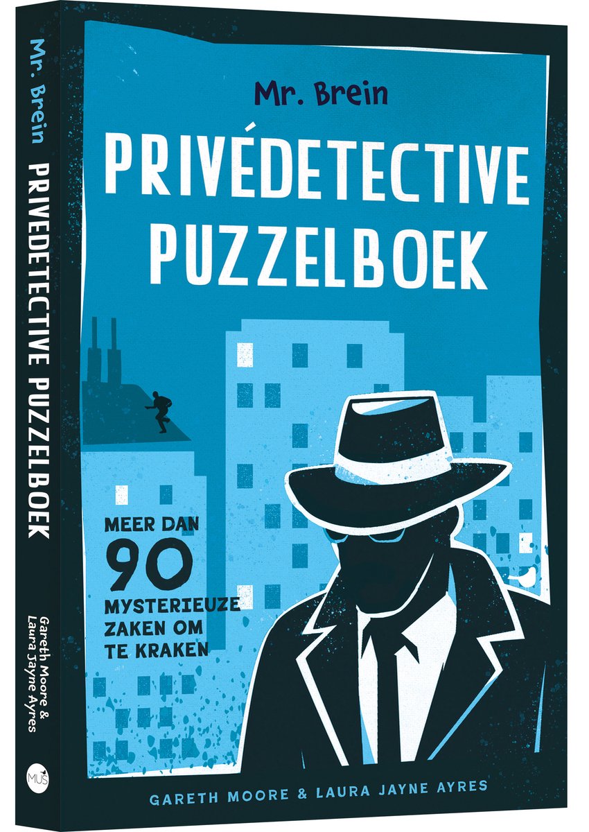 Mr. Brain Einstein detective privado - libro de rompecabezas