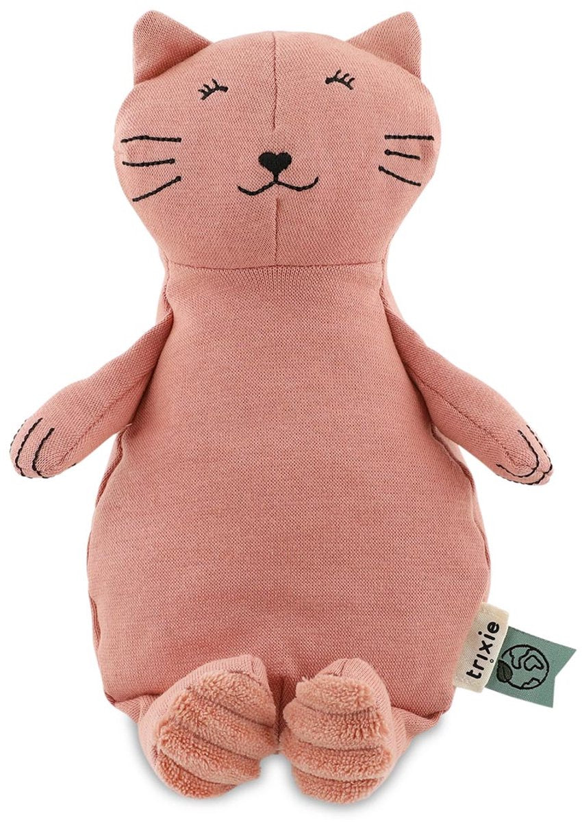 Trixie knuffel mrs. cat – 0m+ – leuk als geboortegeschenk – gerecycleerde stof