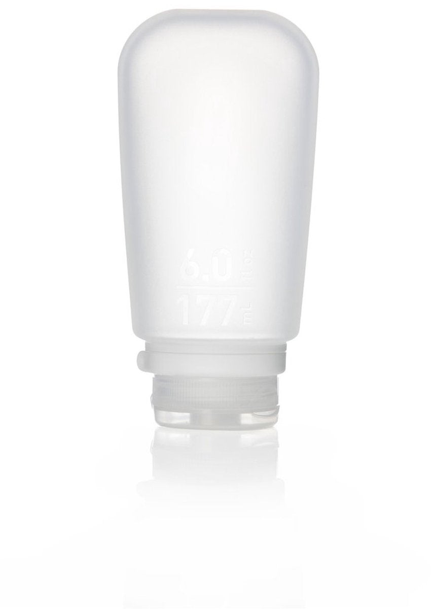 Human gear - gotoob+ - botella de viaje - frasco - reutilizable - ligero - xl - 177ml - transparente