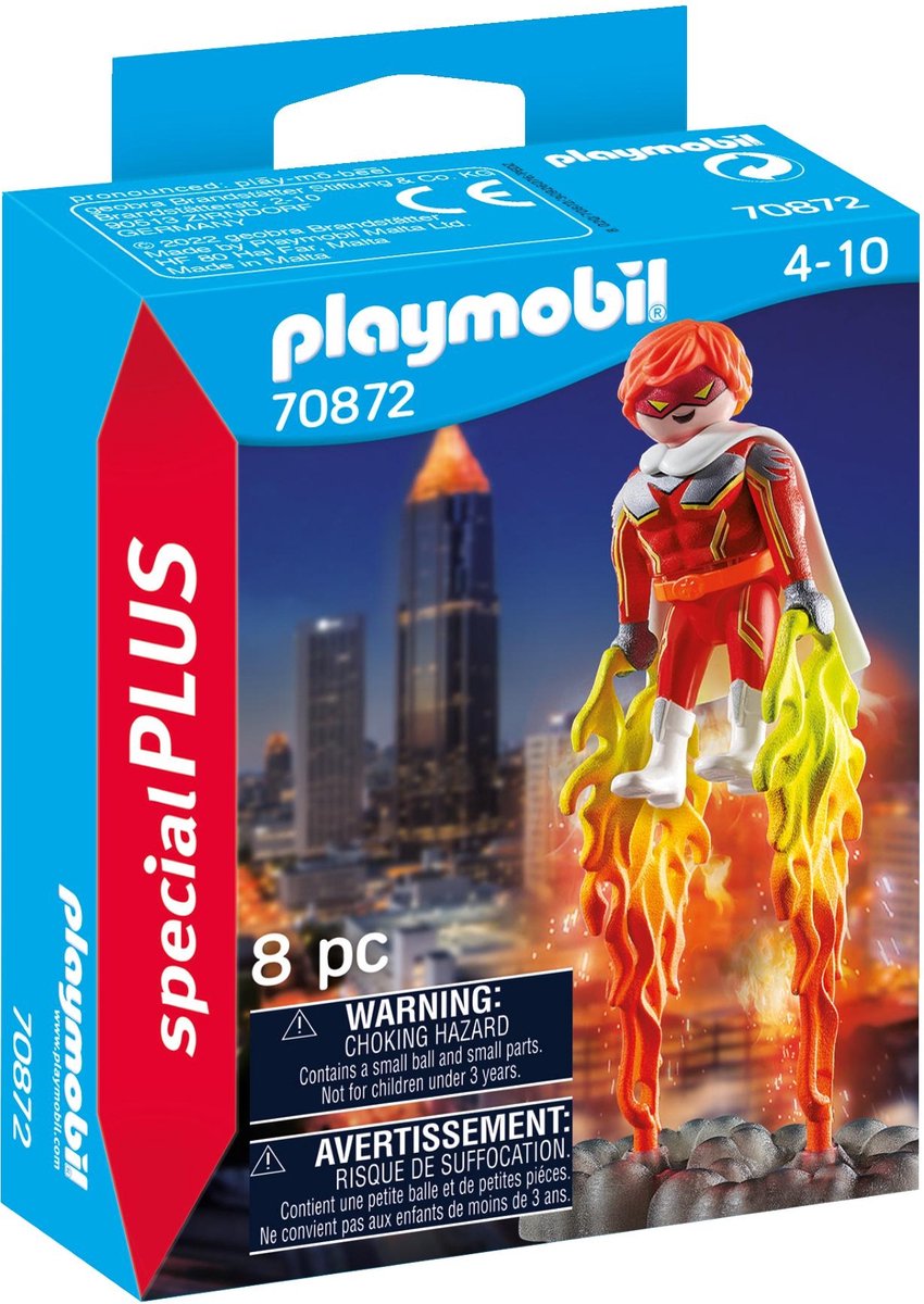 Playmobil Specials supereroe 70872