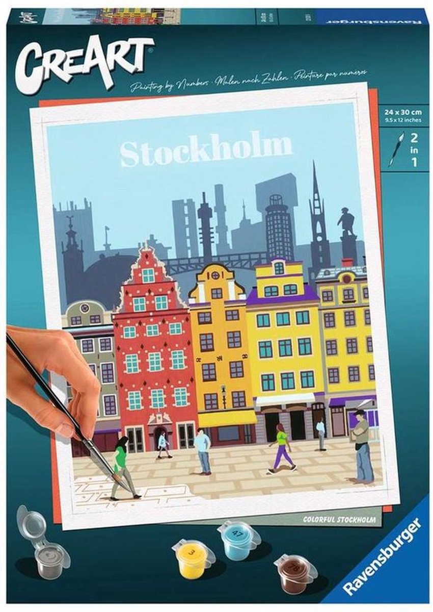 Ravensburger creart colorido estocolmo