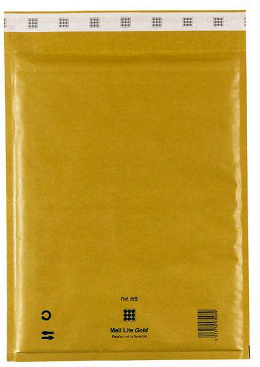 Buste postali a bolle d'aria sigillate Mail Lite (oro)