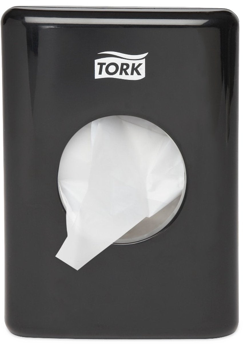 Tork 566008 sacchetti dispenser per assorbenti neri 36x140x100 mm al pezzo (566008)