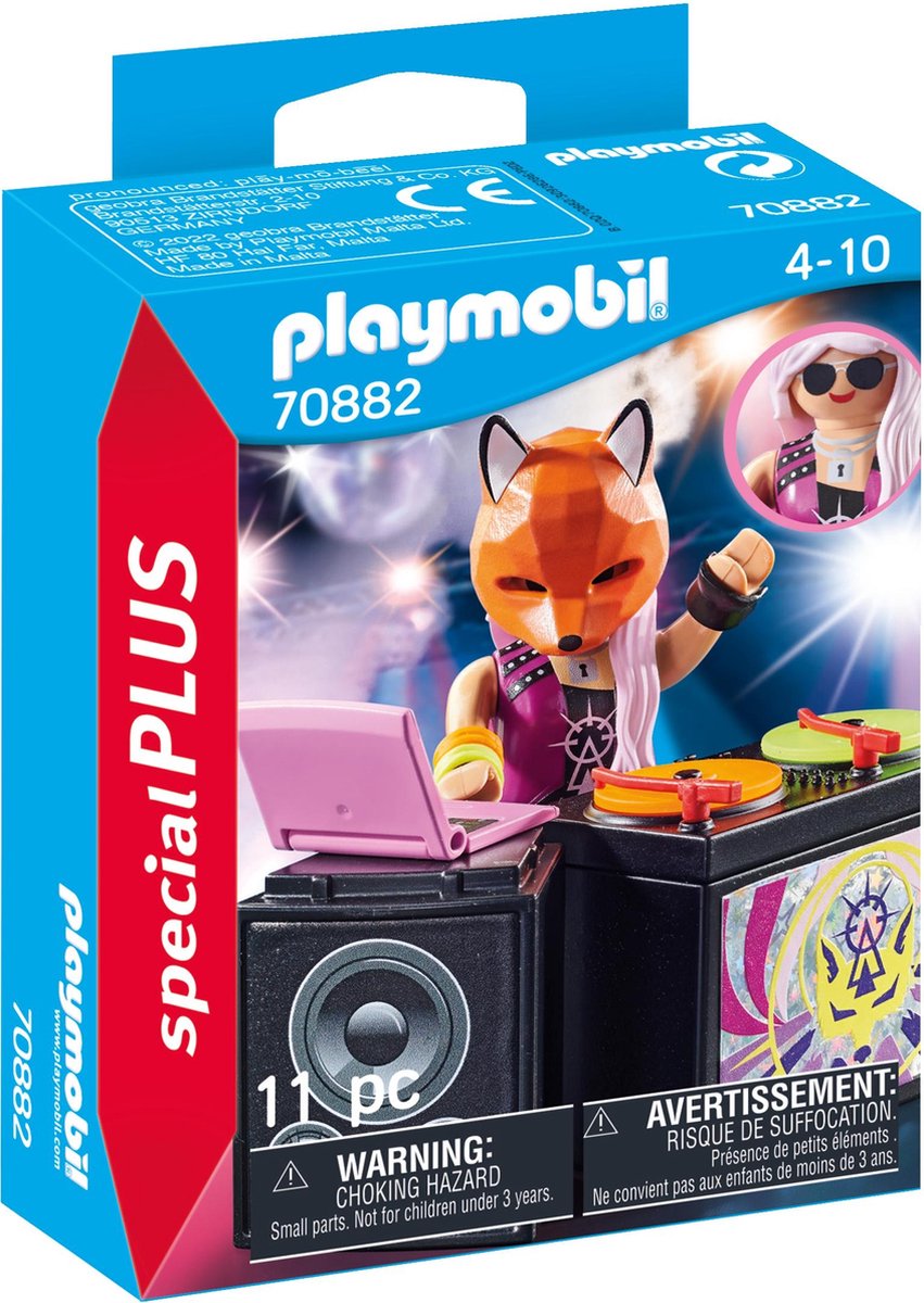 Playmobil Specials DJ con giradischi 70882