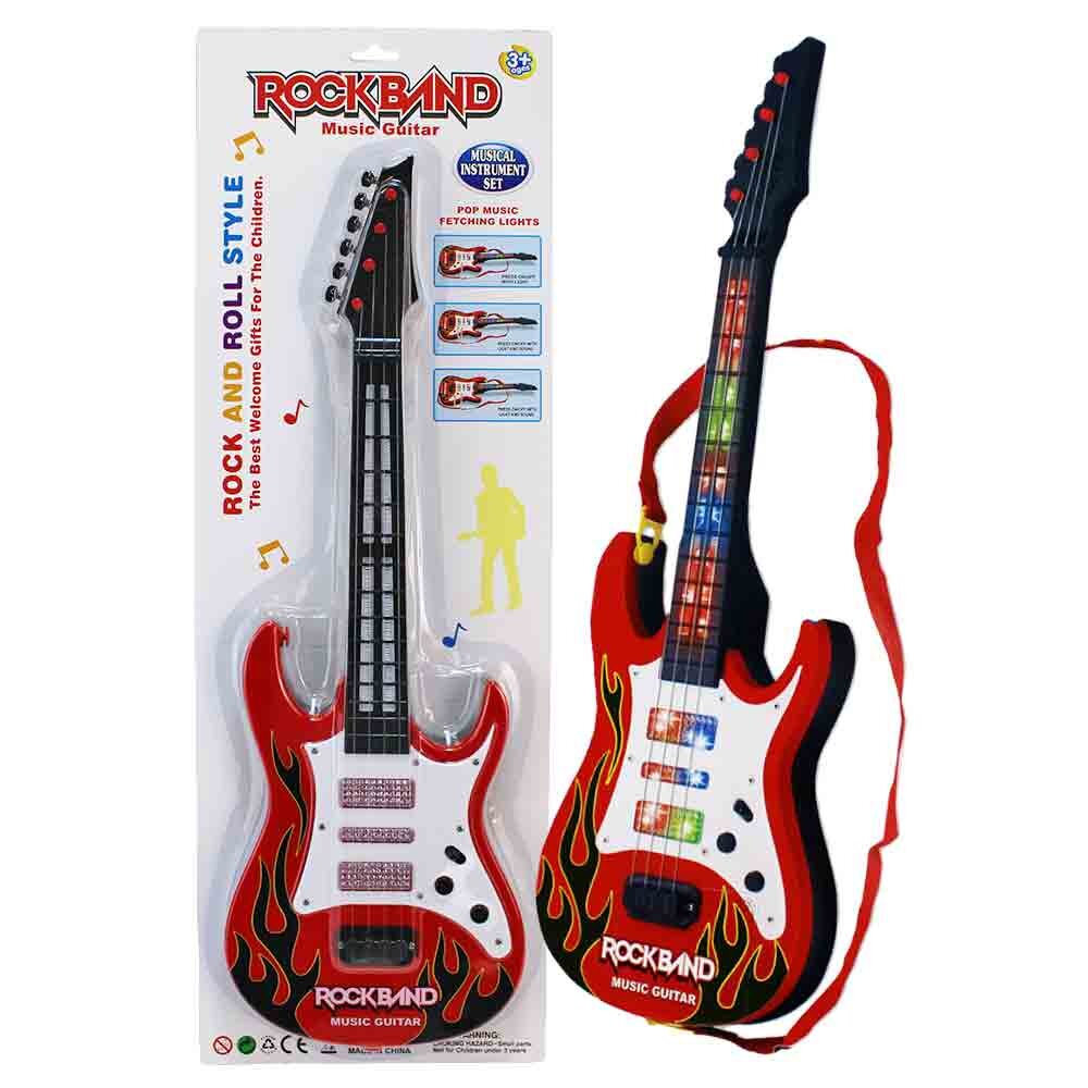 Gruppo rock di chitarra giocattolo elettronico Jonotoys